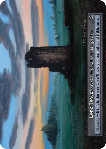 Lone Tower — Sorcery, Contested Realm card