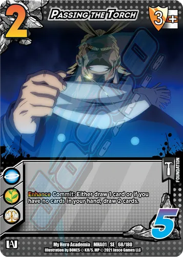 Passing the Torch — Universal Fighting System card