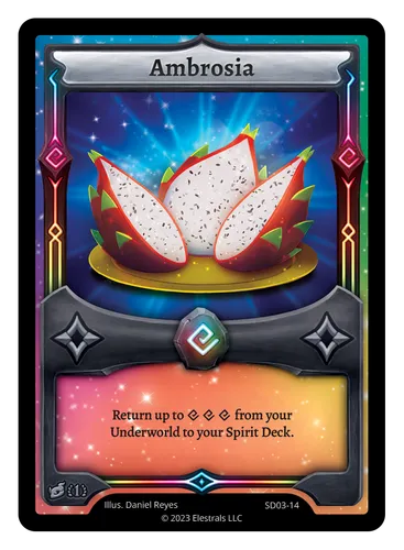 Ambrosia — Elestrals card