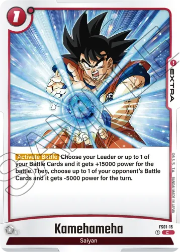 Kamehameha — Dragon Ball Super: Fusion World card