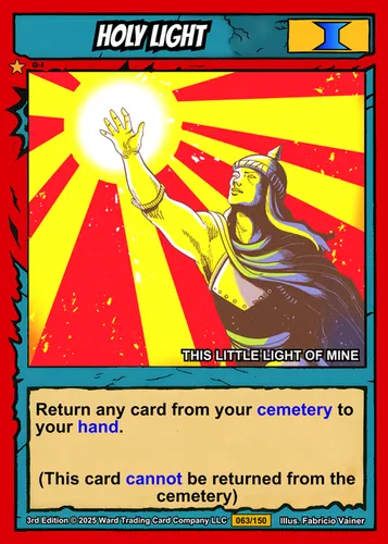 Holy Light — WARD card