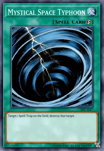 Mystical Space Typhoon — Yu-Gi-Oh! card