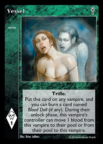 Vessel — Vampire: The Eternal Struggle card