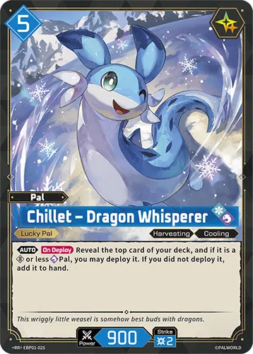 Chillet – Dragon Whisperer — Palworld TCG card