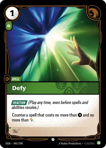 Defy — Riftbound card