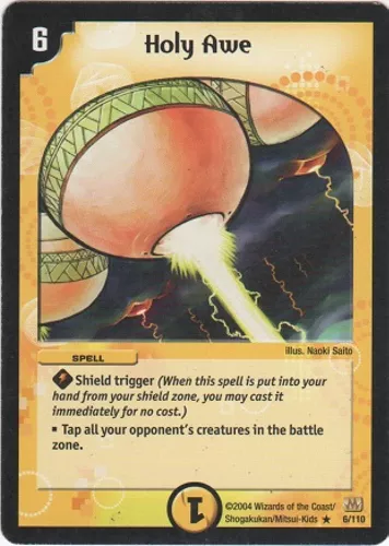 Holy Awe — Duel Masters card