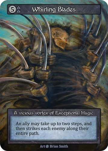 Whirling Blades — Sorcery, Contested Realm card