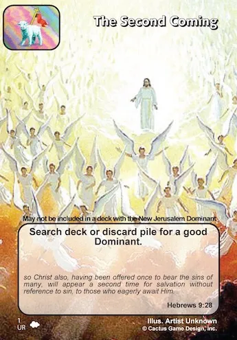 The Second Coming — Redemption CCG card