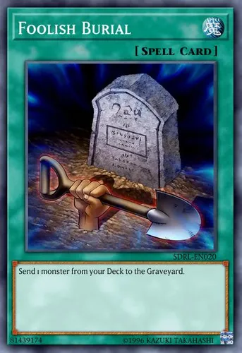 Foolish Burial — Yu-Gi-Oh! card