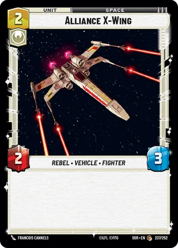 Alliance X-Wing — Star Wars: Unlimited card