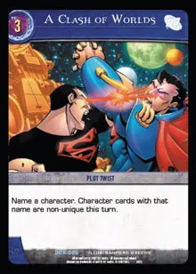A Clash of Worlds — Vs System card