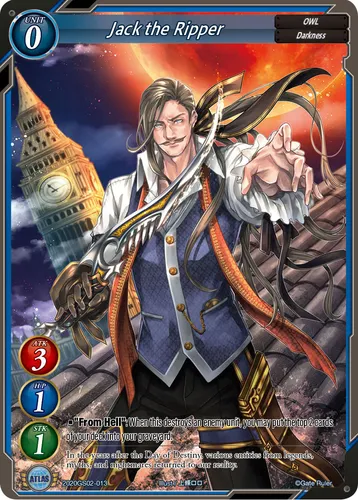 Jack the Ripper — Gate Ruler card