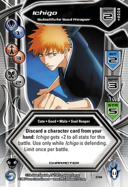 Ichigo - Substitute Soul Reaper — Bleach TCG card