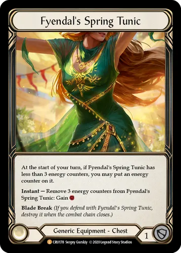 Fyendal's Spring Tunic — Flesh and Blood card