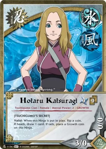 Hotaru — Naruto CCG card