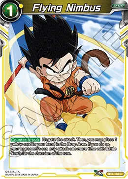 Flying Nimbus — Dragon Ball Super Card Game card