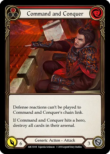 Command and Conquer — Flesh and Blood card