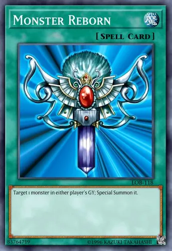 Monster Reborn — Yu-Gi-Oh! card