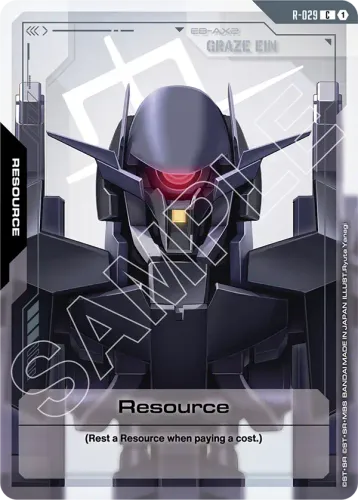 Resource — Gundam Card Game card