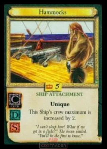 Hammocks — 7th Sea CCG card