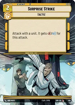 Surprise Strike — Star Wars: Unlimited card