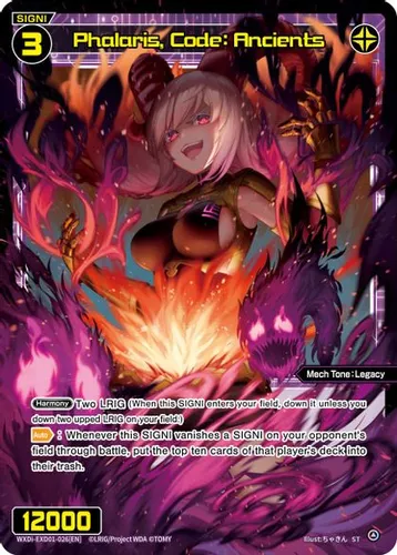 Phalaris, Code: Ancients — WIXOSS card