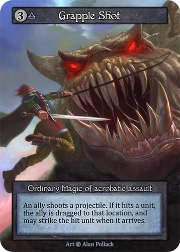 Grapple Shot — Sorcery, Contested Realm card