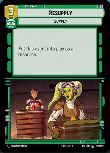 Resupply — Star Wars: Unlimited card