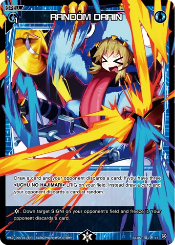 RANDOM DRAIN — WIXOSS card