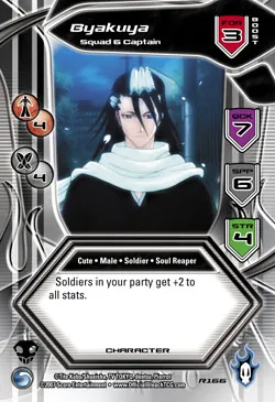 Byakuya - Squad 6 Captain — Bleach TCG card