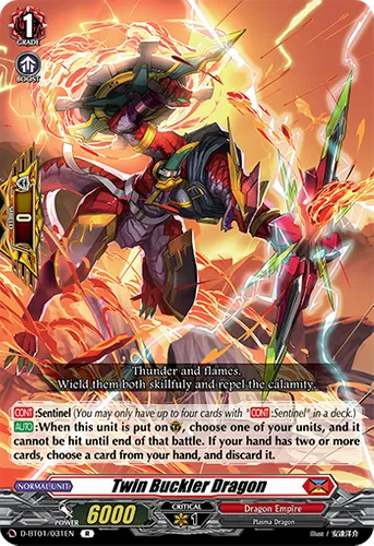 Twin Buckler Dragon — Cardfight!! Vanguard card