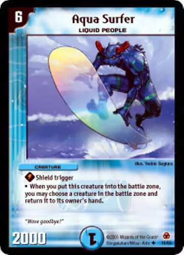 Aqua Surfer — Duel Masters card
