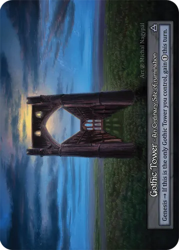 Gothic Tower — Sorcery, Contested Realm card