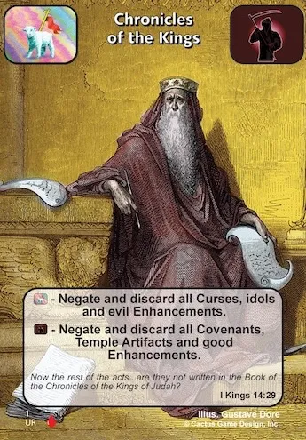 Chronicles of the Kings — Redemption CCG card