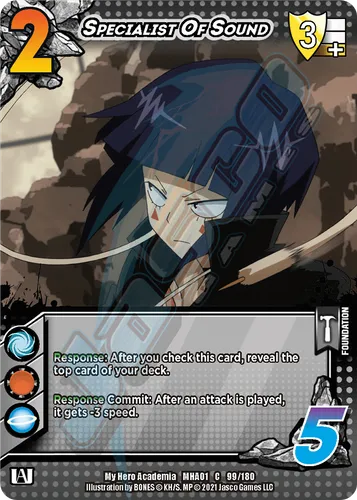 Specialist Of Sound — Universal Fighting System card