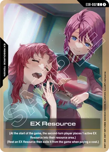 EX Resource — Gundam Card Game card