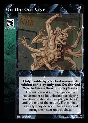 On the Qui Vive — Vampire: The Eternal Struggle card