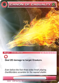 Canon of Casualty — Chaotic TCG card