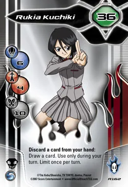 Rukia Kuchiki — Bleach TCG card