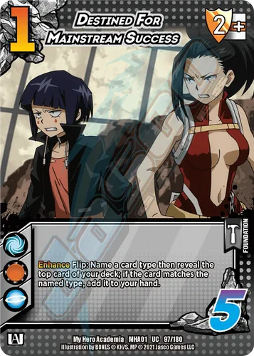 Destined For Mainstream Success — Universal Fighting System card