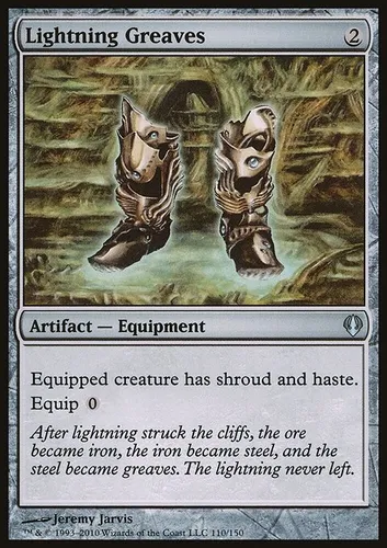 Lightning Greaves — Magic: The Gathering card