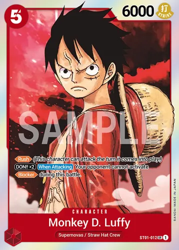 Monkey D. Luffy [ST01-012] — One Piece Card Game card