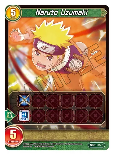 Naruto Uzumaki (g) — Chrono Clash card