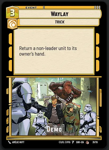 Waylay — Star Wars: Unlimited card
