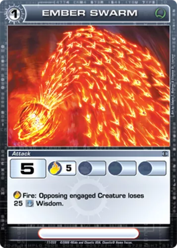 Ember Swarm — Chaotic TCG card