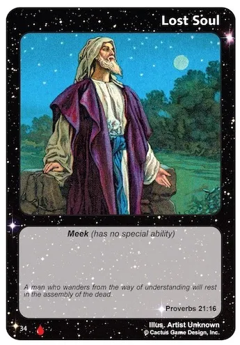 Lost Soul — Redemption CCG card