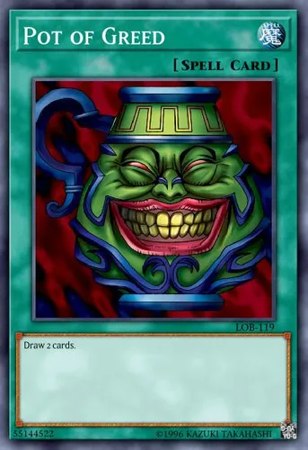 Pot of Greed — Yu-Gi-Oh! card