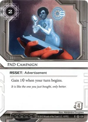 PAD Campaign — Android: Netrunner card