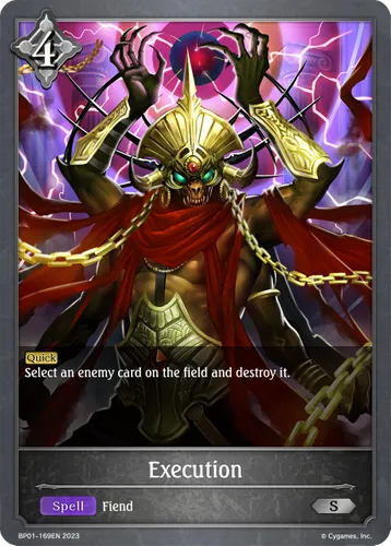Execution — Shadowverse: Evolve card