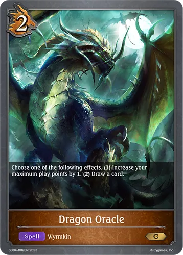 Dragon Oracle — Shadowverse: Evolve card